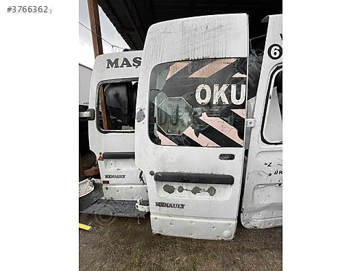 Renault master 2 sol arka bagaj kapağı