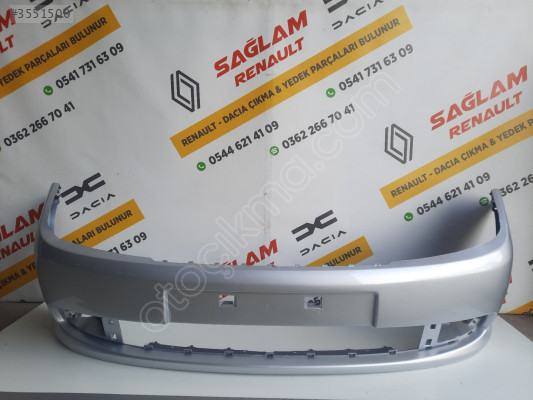 Symbol Thalia Sıfır İthal Gri Renk Ön Tampon 7701210069