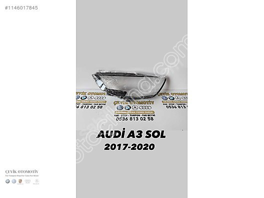 AUDİ A3 2017-2020 SOL FAR CAMI