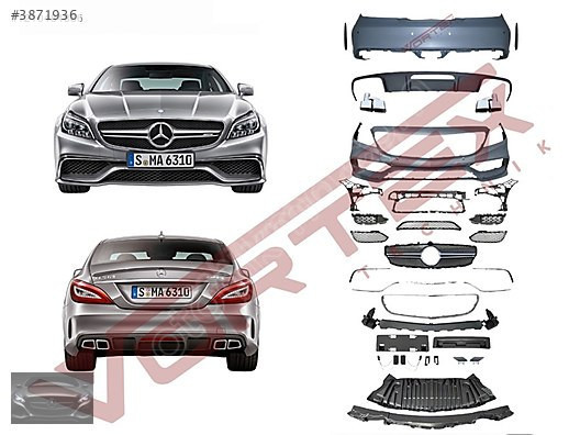 MERCEDES CLS CLS63 AMG ÖN ARKA TAMPON DOLU