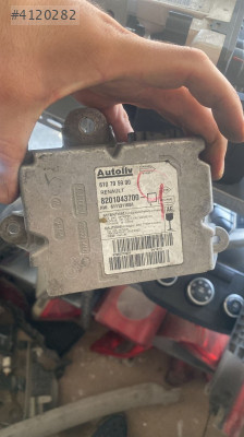 RENAULT CLİO3 AİRBAG BEYNİ 8201043700 610795900