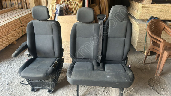 2016 RENAULT MASTER 3 ÇIKMA ORJİNAL KOLTUK TAKIMI