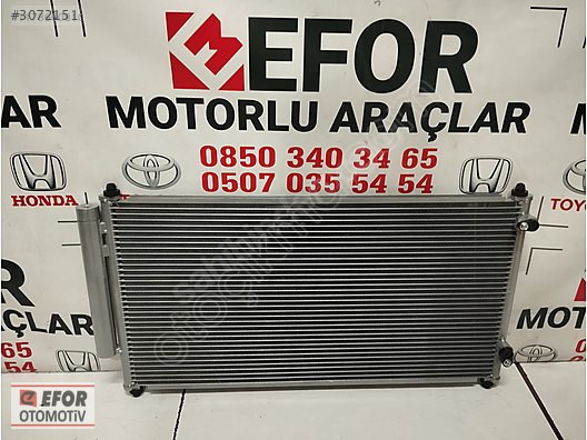 HONDA CİVİC SIFIR KLİMA RADYATÖR 12-15 OEM NO: 80110-TV0-E01