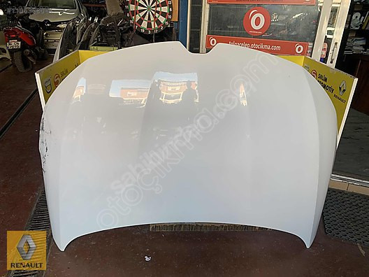 Beyaz Renault Megane 4 Orjinal Çıkma Motor Kaputu - HP