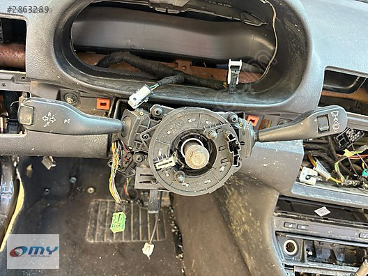 BMW E46 FAR SİNYAL KOLU , SİLECEK KOLU , AİRBAG ZEMBEREĞİ SARGI
