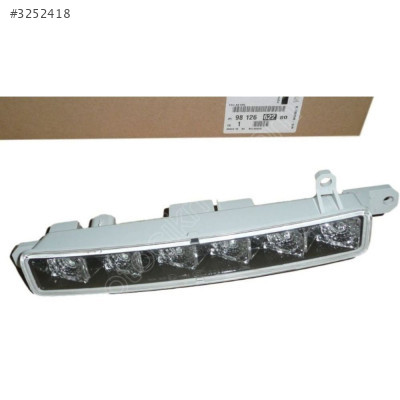 Gündüz Farı Siyah Citroen C1 C3 PARTNER 108 PSA Orij 9812662280