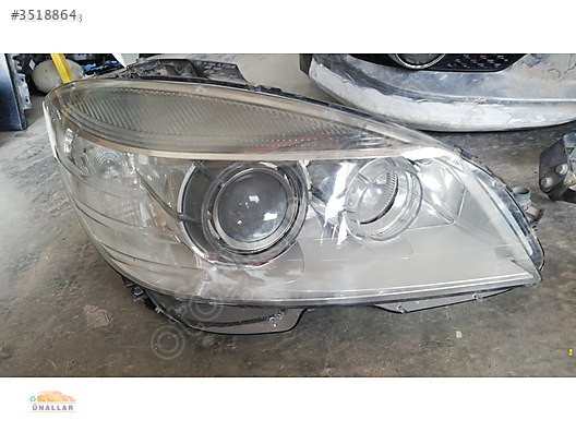 MERTLER OTO: C 180 Model Mercedes için Sağ Far Yedek Parçası