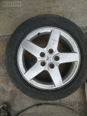 ÇIKMA PEUGEOT 407 TAKIM ÇELİK JANT