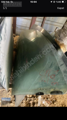 Renault clio sol ön cam