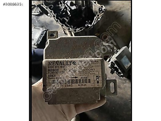 Renault clio2 airbag beyni 8200375761