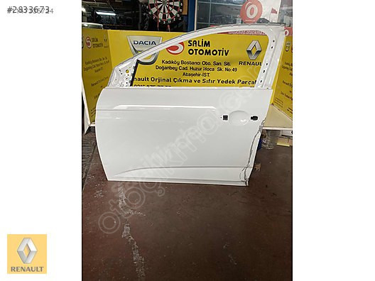 Renault Megane 4 Sol Ön Kapı ve Diğer Çıkma Parçalar - Orji