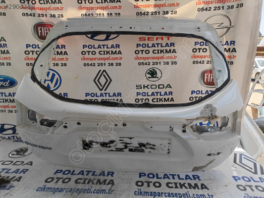 Nissan Qashqai j11 bagaj kapağı orjinal beyaz az hasarlı