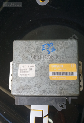 BMW E30 3.16 MOTOR BEYNİ 1727312001810