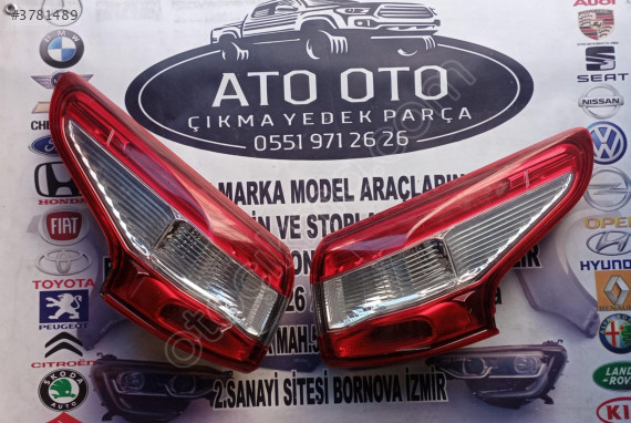 NİSSAN QASHQAİ ORJİNAL ÇIKMA SAĞ SOL ARKA STOP LEDLİ