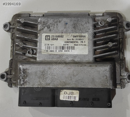 CHEVROLET CRUZE MOTOR BEYNİ 76.1 25188082 25186531
