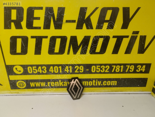 628901466R RENAULT 5 E-TECH ÖN ARMA LOGO ORJ ÇIKMA RENKAY