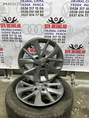 TOYOTA COROLLA AURİS 16 İNCH ORJİNAL ÇELİK JANT