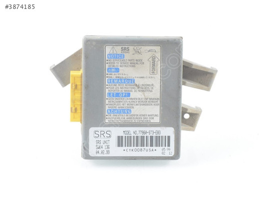 Honda Civic 6 Airbag Beyni 77960-ST3-E83 Orijinal Garantili