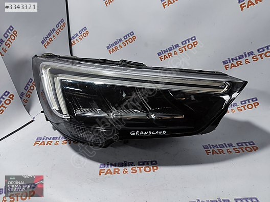 OPEL CORSALAND X FAR FUL LED ORJİNAL ÇIKMA HATASIZ