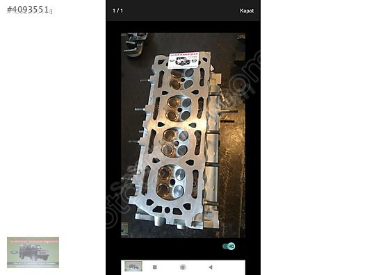 Land Rover Freelander 1.8 Silindir Kapağı