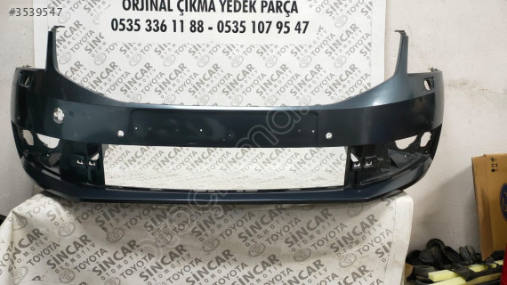 SKODA OCTAVİA 2018 2021 ÖN TAMPON ÇIKMA ORJİNAL 5E0807221N