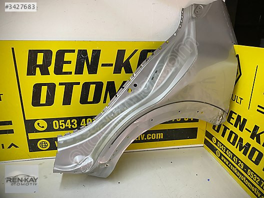 805779509R DACİA SANDERO 3 SOL ARKA ÇAMURLUK ORJ RENKAY OTO