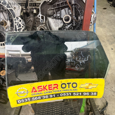 Vectra b sol arka kapı camı