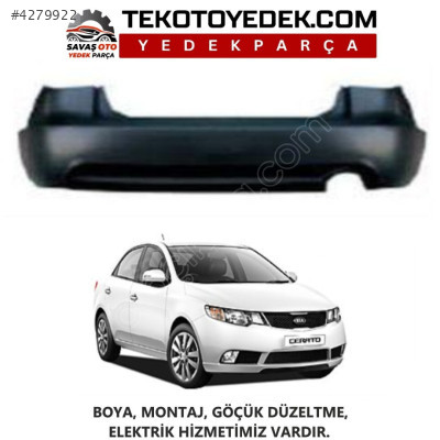 KİA CERATO ARKA TAMPON 2009 2010 2011 2012 2013 - KAMPANYA