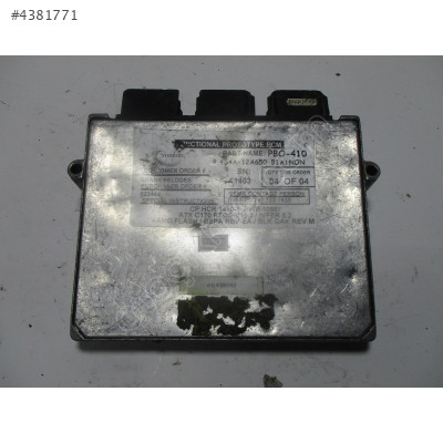 Ford Motor Beyni 4S4A-12A65-B1 PBO-410
