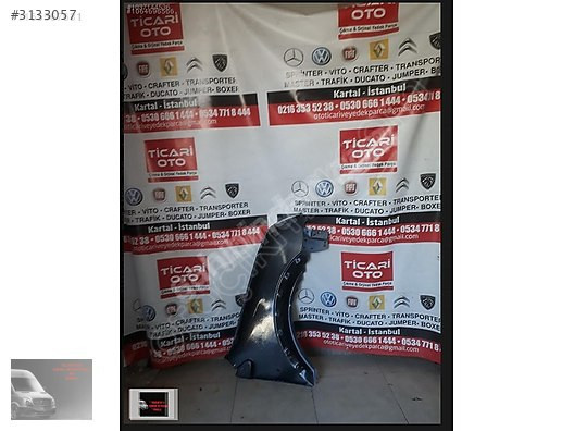 FORD CONNECT SOL ÖN ÇAMURLUK ORJİNAL ÇIKMA