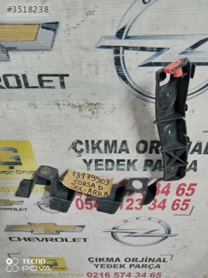 OPEL CORSA D SOL ARKA TAMPON BRAKETİ  ÇIKMA SÖKME YEDEK PARÇA