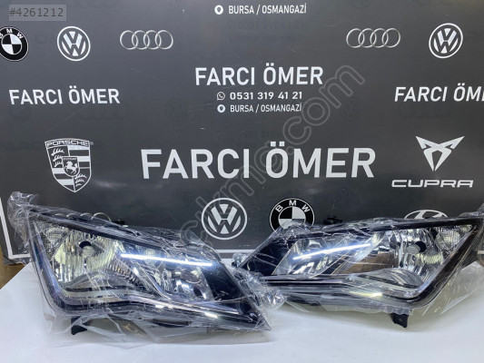 SEAT LEON 2013-17 Ön Far Seti - Sağ/Sol Yeni  Sıfır