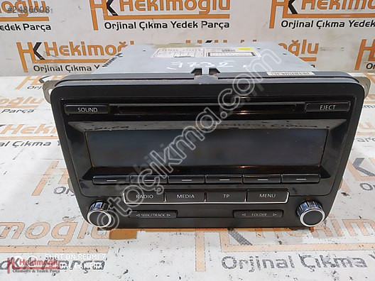 VW MULTİMEDYA TEYP 5M0 035 186 J, CM-7 640 212 360, 815 7