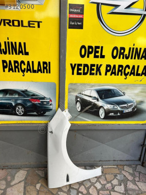 Opel astra k sağ ön çamurluk beyaz renk