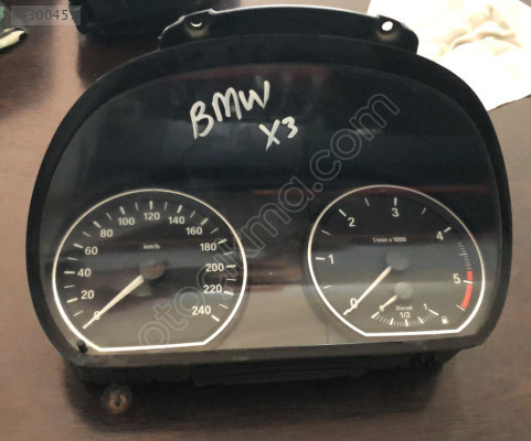 BMW X3 1024952-62 GÖSTERGE SAATİ OTO FEDAİ