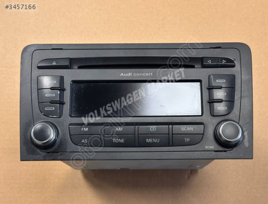 AUDI A3 09-13 CD/RADYO TEYP 8P0057185BX 8P0057185B
