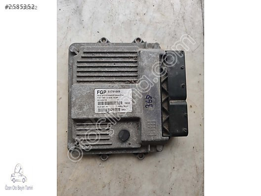 Fiat Punto Evo 199 Motor Beyni 51781569 - MJD 6F3.P7 - MJD 6