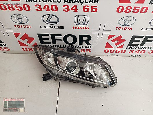 HONDA CIVIC FB7 ORJİNAL ÇIKMA SAĞ ÖN FAR XENON 12-15