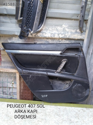PEUGEOT 407 ORJİNAL SOL ARKA KAPI DÖŞEMESİ