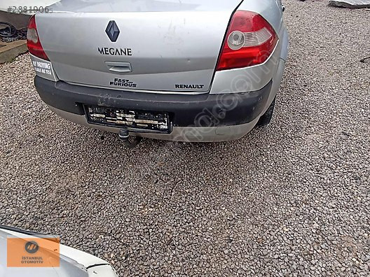 RENAULT MEGANE 2 ARKA TAMPON ORJİNAL ÇIKMA 