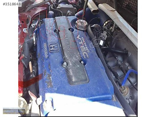 HONDA VTEC B16A21 KOMPLE MOTOR DOHC ÇIKMA YEDEK komple