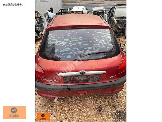 PEUGEOT 206 ORJINAL ÇIKMA TAMPON DEMİRİ 