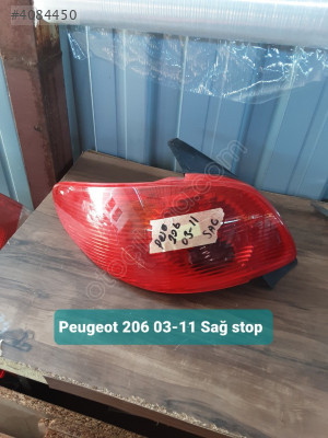 Peugeot 206 03-11 Sağ stop