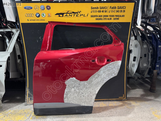 PEUGEOT 2008 SOL ARKA KAPI ÇIKMA ORİJİNAL