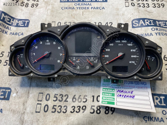 ÇIKMA PORSCHE CAYENNE KİLOMETRE SAATİ