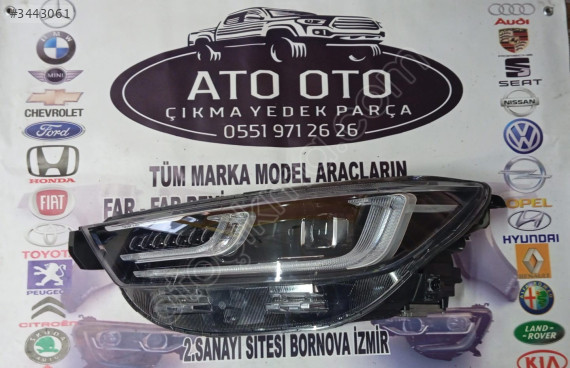 CHERY TİGGO 8 PRO ORJİNAL ÇIKMA SOL FAR
