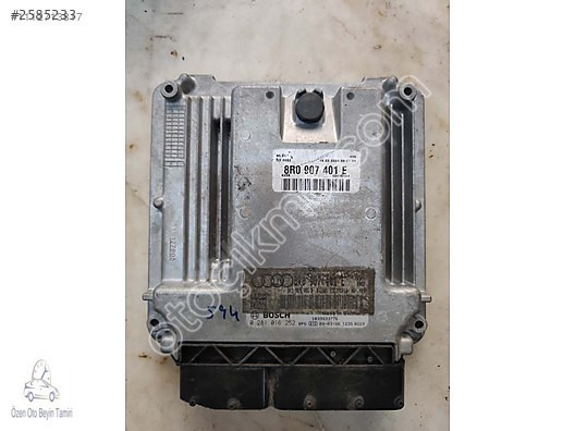 Audi A4 A5 Q5 Motor Beyni 8R0907401E - 0281016252 - EDC17CP1