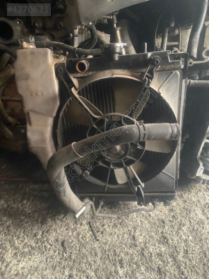 Daihatsu Sirion fan takımı radyatör grubu