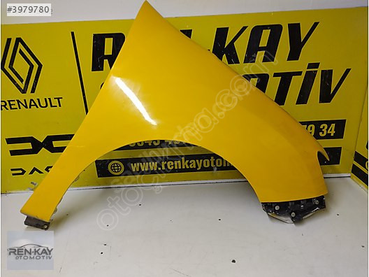 RENAULT SYMBOL SAĞ ÖN ÇAMURLUK SARI ORJ ÇIKMA RENKAY KOCAELİ