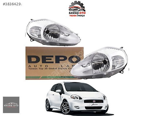 PUNTO ÖN FAR SAĞ SOL MOTORLU MOR SOKET 2005+ ADET